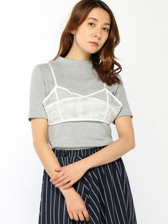 楽天市場】【SALE／50%OFF】シースルーオーバーキャミ JEANASIS 