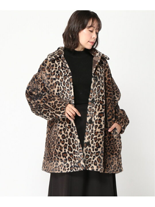 楽天市場】【SALE／21%OFF】(W)アニマルファーステンコート JEANASIS 