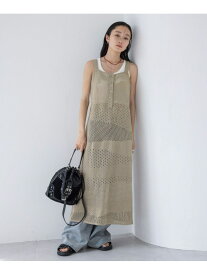 【SALE／50%OFF】スカシアミレースワンピース NS JEANASIS ジーナシス ワンピース・ドレス ワンピース ベージュ ホワイト ブラック【RBA_E】【送料無料】[Rakuten Fashion]