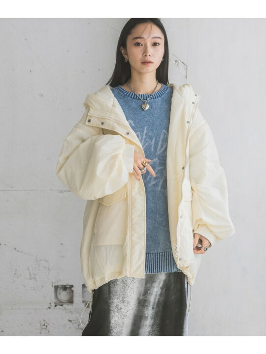 楽天市場】【SALE／10%OFF】ソデ2WAYモンスターパーカーコート 