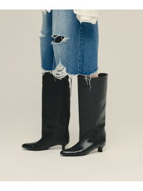 Wide Long Boots eL ジーナシス シューズ・靴 ブーツ ブラック ブラウン【送料無料】[Rakuten Fashion]