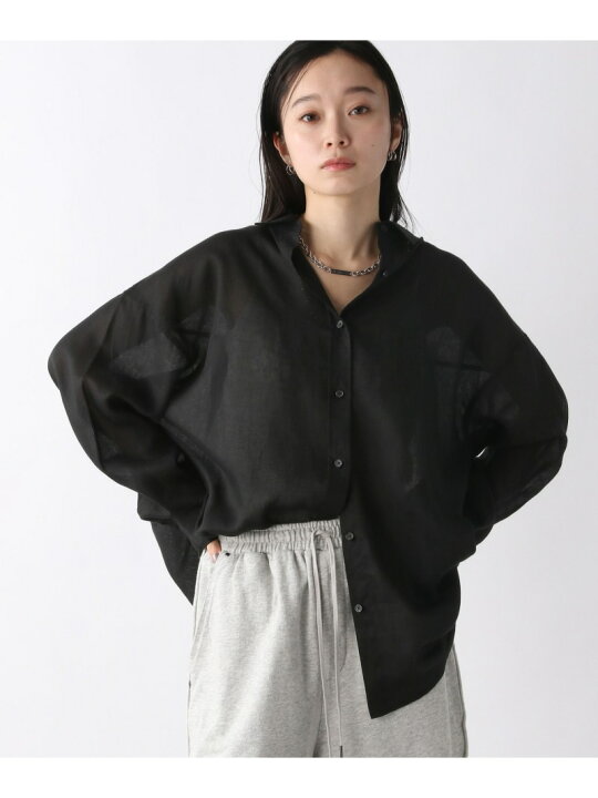 楽天市場】【SALE／40%OFF】テンセルリネンシアーシャツ LS JEANASIS 