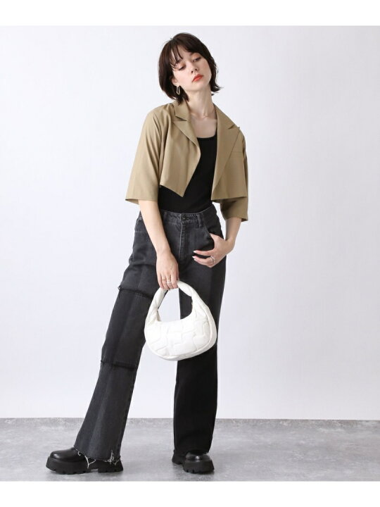 楽天市場】【SALE／22%OFF】(W)クロップドテーラーJK JEANASIS