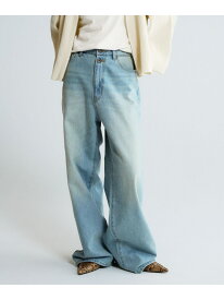 【SALE／60%OFF】スタンダードワイドデニム JEANASIS ジーナシス パンツ ジーンズ・デニムパンツ ブラック ブルー ピンク【RBA_E】[Rakuten Fashion]