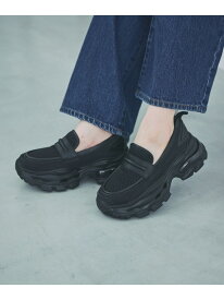 キリカエボリュームローファー JEANASIS ジーナシス シューズ・靴 スニーカー ブラック ブラウン ベージュ シルバー【送料無料】[Rakuten Fashion]