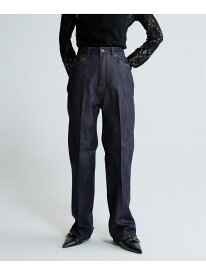 【SALE／66%OFF】リジットストレートデニム JEANASIS ジーナシス パンツ ジーンズ・デニムパンツ ネイビー【RBA_E】[Rakuten Fashion]