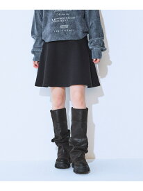 【SALE／62%OFF】サーキュラーミニスカート JEANASIS ジーナシス スカート ミニスカート ブラック グレー【RBA_E】[Rakuten Fashion]