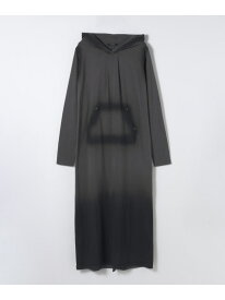 【SALE／50%OFF】スプレーフードワンピースLS JEANASIS ジーナシス ワンピース・ドレス ワンピース グレー ブラック【RBA_E】【送料無料】[Rakuten Fashion]