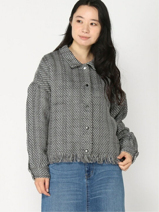 楽天市場】【SALE／50%OFF】ツイードパイピングSJK JEANASIS 