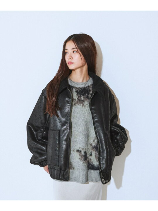 楽天市場】【SALE／30%OFF】リバーシブルモンスターブルゾン【見た目 