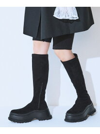 【SALE／66%OFF】WAVYストレッチロングブーツ JEANASIS ジーナシス シューズ・靴 ブーツ ブラック【RBA_E】【送料無料】[Rakuten Fashion]