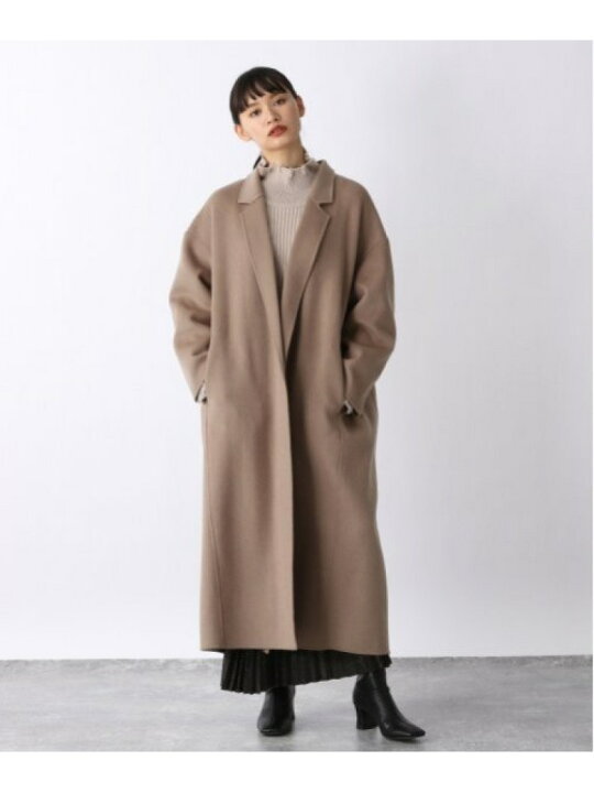 楽天市場】【SALE／50%OFF】WビーバーRマキシコート JEANASIS  