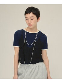 【SALE／53%OFF】Lace Cami eL ジーナシス トップス ベスト・ジレ ホワイト ブラック【RBA_E】【送料無料】[Rakuten Fashion]