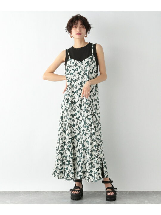 楽天市場 Sale 13 Off フリル2pキャミドレス Jeanasis ジーナシス ワンピース ドレス ワンピース グリーン ブラック カーキ ホワイト Rba E 送料無料 Rakuten Fashion Jeanasis ジーナシス