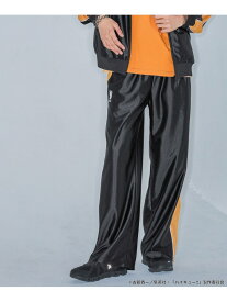 【SALE／30%OFF】ハイキュー!! トラックジャージパンツ JEANASIS ジーナシス パンツ その他のパンツ ブラック レッド【RBA_E】【送料無料】[Rakuten Fashion]