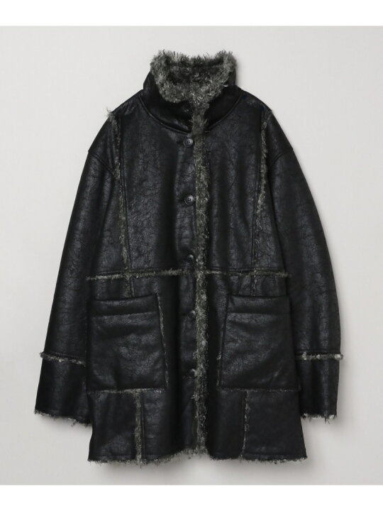 楽天市場】リバーシブルムートンファーブルゾン JEANASIS ジーナシス 