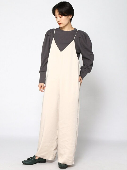 楽天市場】【SALE／40%OFF】サテンキャミサロペット JEANASIS 