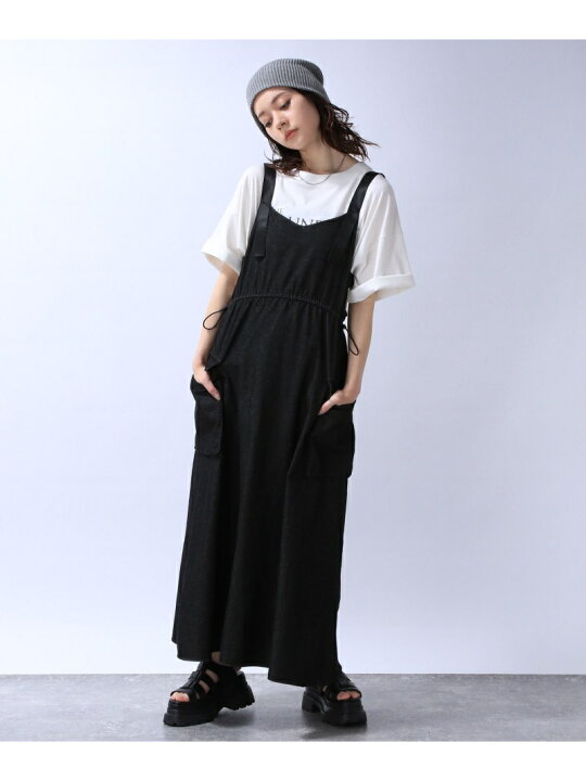 楽天市場】(W)デニムドロストジャンスカ JEANASIS ジーナシス 