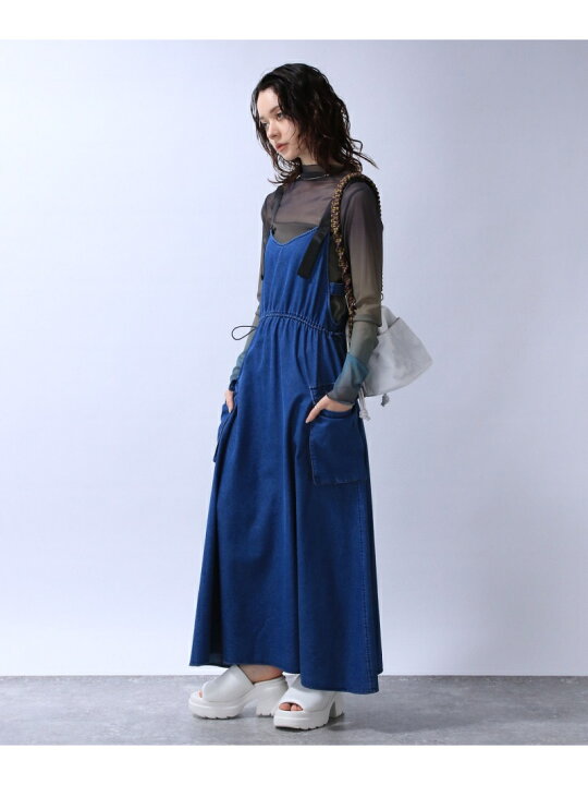 楽天市場】(W)デニムドロストジャンスカ JEANASIS ジーナシス