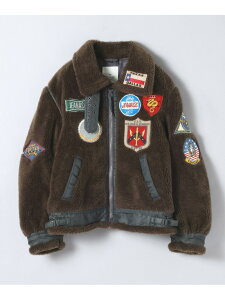 AVIREX×JEANASIS/{A B-3 JEANASIS W[iVX WPbgEAE^[ ~^[WPbg J[LO[ x[Wyz[Rakuten Fashion]