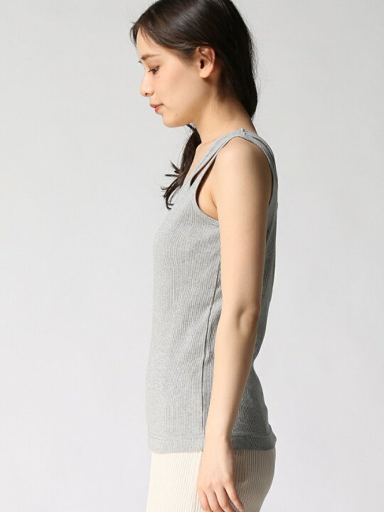 楽天市場】【SALE／20%OFF】アシメネックタンク JEANASIS ジーナシス 