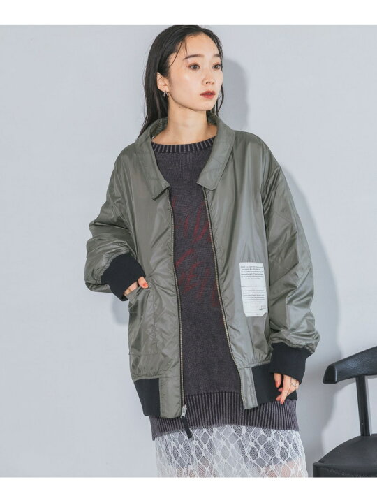 楽天市場】リバーシブルフライトジャケット JEANASIS ジーナシス 