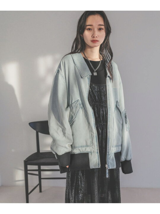 楽天市場】リバーシブルフライトジャケット JEANASIS ジーナシス 