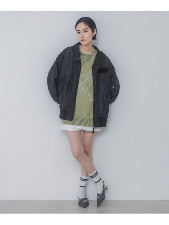 楽天市場】リバーシブルフライトジャケット JEANASIS ジーナシス 