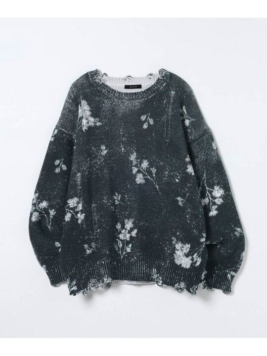 楽天市場】【SALE／60%OFF】Blurフラワープリントプルオーバー 