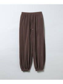 【SALE／50%OFF】【接触冷感】パイルジョガーパンツ JEANASIS ジーナシス パンツ ジャージ・スウェットパンツ ブラウン ブラック【RBA_E】[Rakuten Fashion]