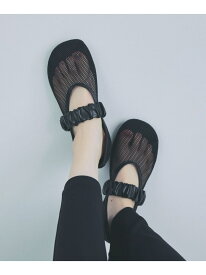 【SALE／59%OFF】スケアミシャーリングバレエシューズ JEANASIS ジーナシス シューズ・靴 バレエシューズ ブラック シルバー【RBA_E】[Rakuten Fashion]