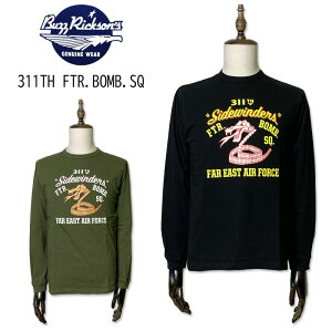 BUZZRICKSON'S �o�Y���N�\���Y�@311th FTR-BOMB SQ�@�����@�v�����g�@T�V���c�@�@BR69059 �~���^���[�@�R�[�f�B�l�[�g�@�ց@���@�u���b�N�@�I���[�u�@�������@�A�����J���@�č����@MADE IN USA