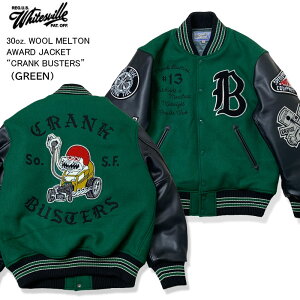 WHITESVILLE zCcr@E[g@A[hWPbg O[ WV15602-145 30oz. WOOL MELTON AWARD JACKET gCRANK BUSTERSh TKhJ U[