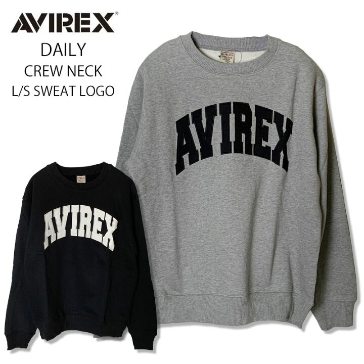 楽天市場】AVIREX アヴィレックス デイリー クルーネック スエット 