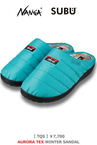 2025 NANGAiiKjNANGA × SUBU AURORA TEX WINTER SANDAL [NA2443-3E105-A] iK×Xu I[ EB^[ T_ ~T_ T_ AEghAT_ [V[Y Y/fB[