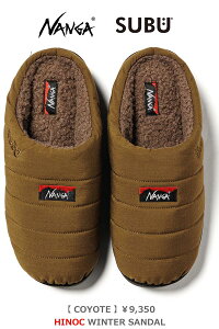 2025 NANGAiiKjNANGA × SUBU HINOC WINTER SANDAL  qmbN [NA2443-3E106-A] iK×Xu ^Lr EB^[ T_ ~T_ T_ AEghAT_ [V[Y Y/