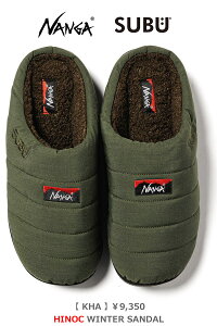 2025 NANGAiiKjNANGA × SUBU HINOC WINTER SANDAL  qmbN [NA2443-3E106-A] iK×Xu ^Lr EB^[ T_ ~T_ T_ AEghAT_ [V[Y Y/