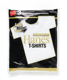 HANES ヘインズ ゴールドラベル 上質コットン100% クルーネックTシャツ 3Pパック 3枚入 パックTシャツ HM2155G
