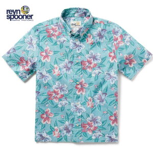 ���C���X�v�[�i�[ Reyn spooner K260-6132 Ledies&Yuth Boys 10-12 14-16 button Front �O�J Hawaii �A���n�V���cSpooner Kloth BANZAI BISCUS
