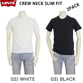 LEVI'S® リーバイス 79541-00 2枚組 PACK Tシャツ Slim 2PACK CREW Tee 無地Tシャツ クルーネックTシャツ