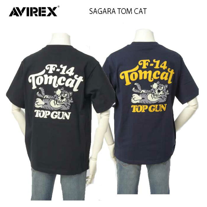 楽天市場】avirex アビレックス Tシャツ トムキャット 半袖T メンズ 
