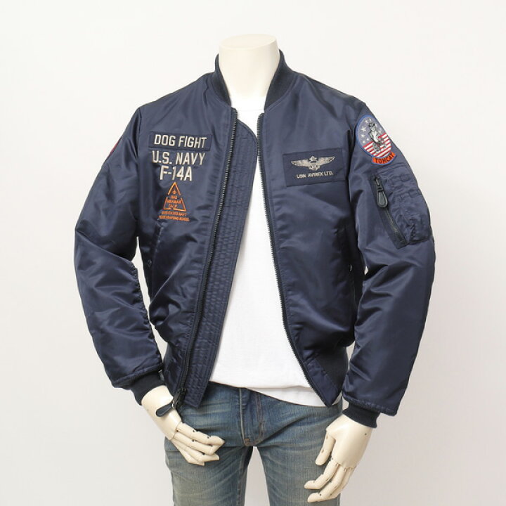 楽天市場】AVIREX アビレックス MA-1 TOMCAT TOP-GUN 3952033 フライト 