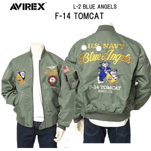 AVIREX ArbNX 4152003 L-2 BLUE ANGLES u[GWF F-14 ~^[ CR OtBbN[N 440)C 401)Z[W