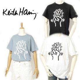 キースヘリング kiethharing kh-kh2306 半袖 カジュアルTシャツ ロゴTシャツ