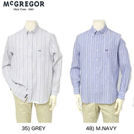 McGREGOR 111171106 CLEAN COOL リネンボタンダウンシャツ マックレガー