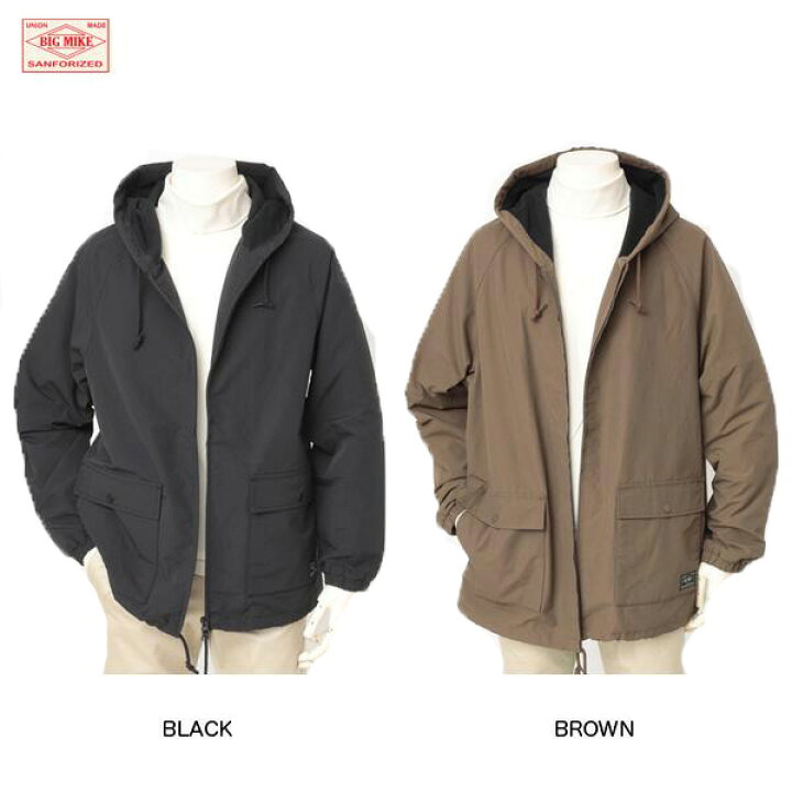 楽天市場】BIG MIKE 60/40 HOODIE JACKET 102246200 60/40クロス 