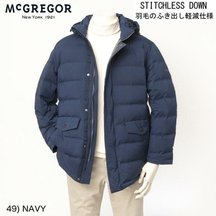 楽天市場】40％OFF SALE McGREGOR マックレガー ダウンジャケット 