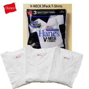 Hanes �w�C���Y HM2125G HANE SBLUE 3 �p�b�N V�l�b�N Tee �����Y T-SHIRS�� �|���G�X�e�� ���a 3���g �Z�b�g3�p�b�N V�l�b�N T�V���c