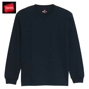 wCY H5186 HANES BEEFY OX[u Tee N[lbN r[tB[ LS  TVc Y zCg lCr[ փU[O[ ubN