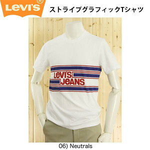LEVIfS [oCX 22491-02 IW ^u Levi's(R) Orange Tab Graphic Set-In Neck OtBbNA[g The Jeans with the Famous Fit W[W[f TVc